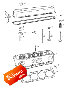 Cylinder Head And Rocker Cover (������� ����� �������� � Rocker ������)