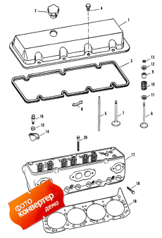 Cylinder Head And Rocker Cover (������� ����� �������� � Rocker ������)