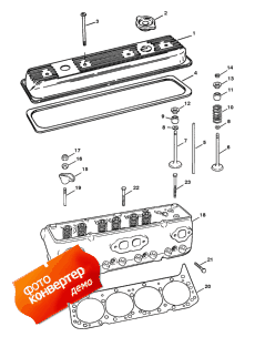 Cylinder Head And Rocker Cover (������� ����� �������� � Rocker ������)