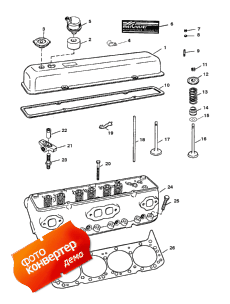 Cylinder Head And Rocker Cover (������� ����� �������� � Rocker ������)