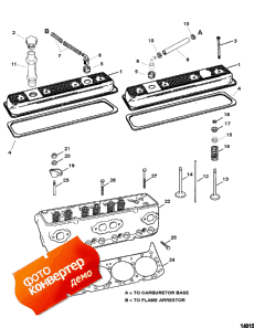 Cylinder Head And Rocker Cover (������� ����� �������� � Rocker ������)