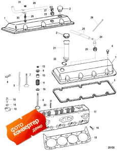 Cylinder Head And Rocker Cover (������� ����� �������� � Rocker ������)