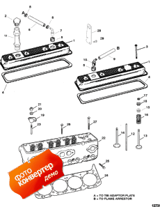 Cylinder Head And Rocker Cover (������� ����� �������� � Rocker ������)