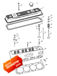 Cylinder Head And Rocker Cover (������� ����� �������� � Rocker ������)