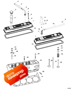 Cylinder Head And Rocker Covers (������� ����� �������� � Rocker ������s)