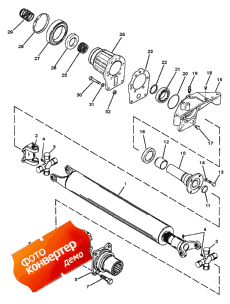 Driveshaft And Tailstock (driveline) (Drive��� � Tailstock (driveline))
