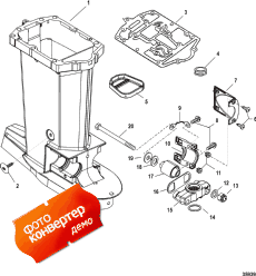 Driveshaft Housing Kit, 75-115 Non Optimax (898289a49) (   Kit, 75-115  imax (898289a49))