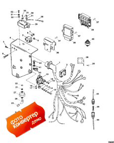 Electrical Components (serial # 0k000012 Thru 0l415623) (���������� ��������� (serial # 0k000012 Thru 0l415623))
