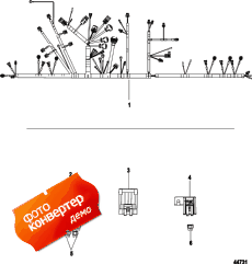 Electrical Plate, Engine Harness (��������� ��������, ��������� ���� ��������)