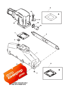 Exh. Manifold And Stainless Steel Exhaust Elbow (bravo) (Exh. ��������� � Stainless Steel ������ Elbow (bravo))