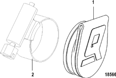 Exhaust Flange Cover Kit (3 And 4 Inch) (   Kit (3  4 Inch))