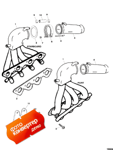 Exhaust Header And Tailpipe Assembly (������ Header � Tail������ Assembly)