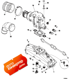 Exhaust Manifold And Elbow (��������� �������� � Elbow)