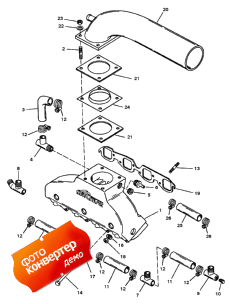Exhaust Manifold/elbow (��������� �������� / elbow)