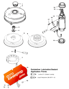 Flywheel And Starter Motor (usa-0g438000/bel-9927000 & Up) (    (usa-0g438000 / bel-9927000 & ))