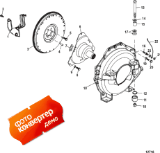 Flywheel, Coupler And Flywheel Housing (�������, Co����ler � ������� ������)