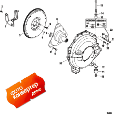 Flywheel, Coupler And Flywheel Housing (�������, Co����ler � ������� ������)
