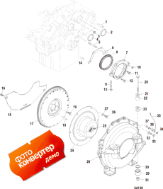 Flywheel Housing (������� ������)