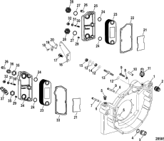 Flywheel Housing And Components (������� ������ � Components)