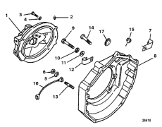Flywheel Housing (bravo Driveshaft Models) (������� ������ (bravo Drive��� Models))