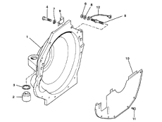 Flywheel Housing (bravo Plug-in Model) (  (bravo -in Model))