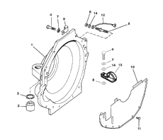 Flywheel Housing (bravo Plug-in Models) (������� ������ (bravo ��������-in Models))