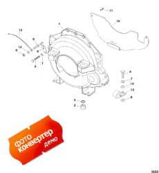 Flywheel Housing (bravo Plug In Models) (������� ������ (bravo �������� In Models))