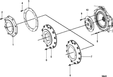 Flywheel Housing Cover (inboard) (������� ������ ������ (inboard))