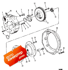 Flywheel Housing (inboard) (������� ������ (inboard))