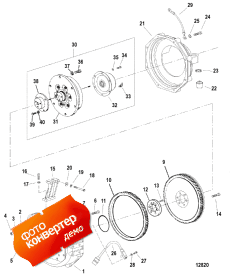 Flywheel Housing (stern Drive) (������� ������ (stern Drive))