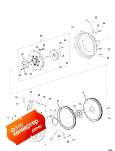 Flywheel Housing (stern Drive) (������� ������ (stern Drive))