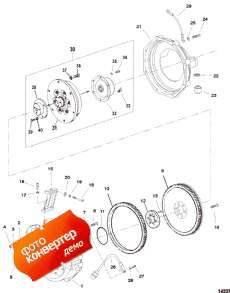 Flywheel Housing (sterndrive) (������� ������ (sterndrive))