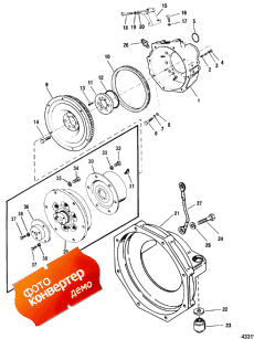Flywheel Housing (sterndrive) (������� ������ (sterndrive))