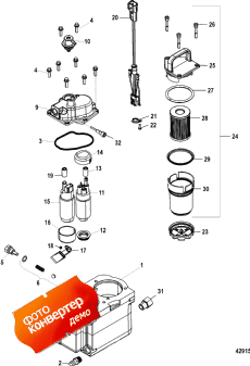 Fuel Module Components -bravo (sn1a343749 And Above) (Fuel Module Components -bravo (sn1a343749 � ����))
