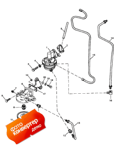 Fuel Pump And Fuel Filter (serial # 0d456489- 0d456768) (��������� ����� � ��������� ������ (serial # 0d456489- 0d456768))