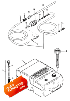 Fuel Tank (0e009500 Thru 0e093699) (��������� ��� (0e009500 Thru 0e093699))