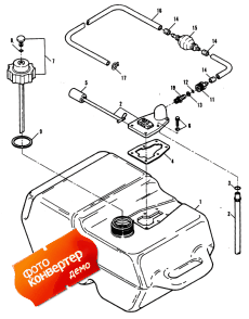 Fuel Tank And Line (90a , 92c) (��������� ��� � Line (90a , 92c))