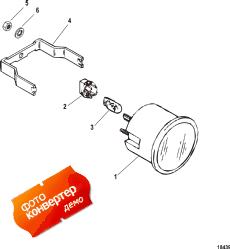 Gauge And Mounting Hardware, Oil Pressure (Gauge � ���������ing Hardware, Oil Pressure)