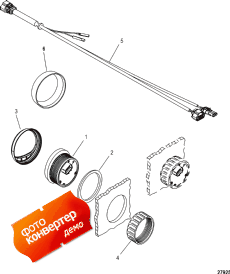 Gauge And Mounting Hardware, Sc1000 Tachometer Kit (85 Mm) (Gauge � ���������ing Hardware, Sc1000 �������� (������������ ��������) (85 ��))