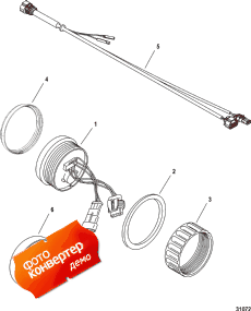 Gauge And Mounting Hardware, Sc 100 System Link (110 Mm) (Gauge � ���������ing Hardware, Sc 100 System ����������� (110 ��))
