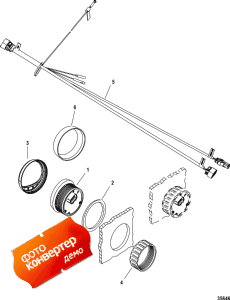 Gauge And Mounting Hardware, Tachometer, Smarttow (0-7000) (Gauge � ���������ing Hardware, ��������, Smarttow (0-7000))
