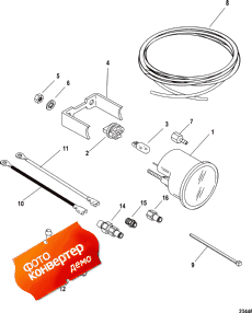 Gauge And Mounting Hardware, Water Pressure (2-40 Psi) (Gauge � ���������ing Hardware, Water Pressure (2-40 Psi))