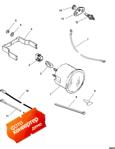 Gauge And Mounting Hardware, Water Temperature (100-240 F) (Gauge � ���������ing Hardware, Water ����������� (100-240 F))