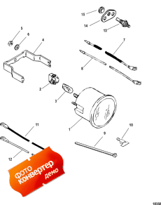 Gauge And Mounting Hardware, Water Temperature (100-240 F) (Gauge � ���������ing Hardware, Water ����������� (100-240 F))