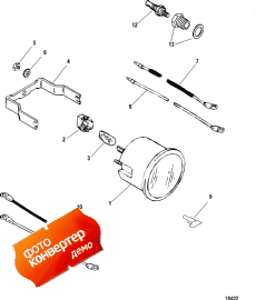 Gauge And Mounting Hardware, Water Temperature (60-200 F) (Gauge � ���������ing Hardware, Water ����������� (60-200 F))
