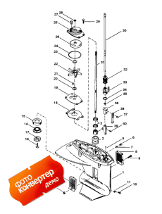Gear Housing (driveshaft) (�������� ������ (drivesha �����))