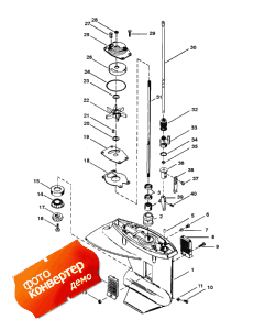 Gear Housing (driveshaft) (�������� ������ (drivesha �����))
