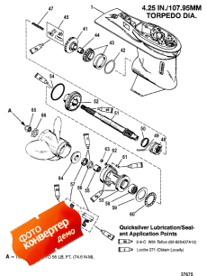Gear Housing (propeller Shaft) (2.31:1 Gear Ratio) (�������� ������ (��� �������� �����) (2.31: 1 ������������ �����))