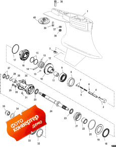 Gear Housing, Propeller Shaft-counter-sportmaster (������ ���� �������� �����-counter-sportmaster)