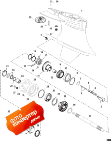 Gear Housing, Propeller Shaft-standard-sportmaster (������ ���� �������� �����-��������-sportmaster)